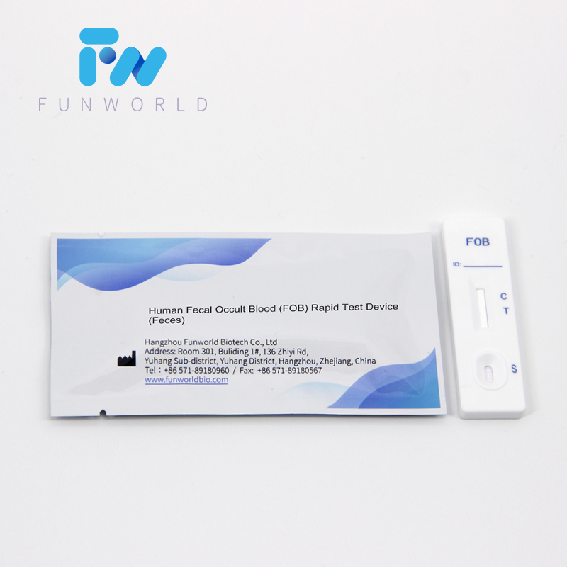 Human Fecal Occult Blood (FOB) Rapid Test Strip