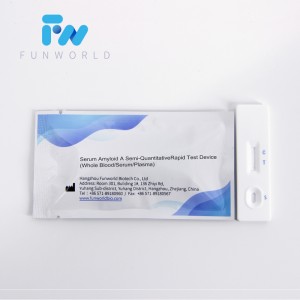 Serum Amyloid A Semi-QuantitativeRapid Test Device (Whole Blood/Serum/Plasma) Serum Amyloid A Semi-QuantitativeRapid Test Device (Whole Blood/Serum/Plasma)
